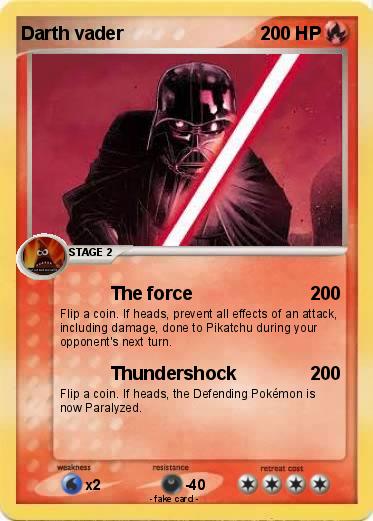 Pokemon Darth vader