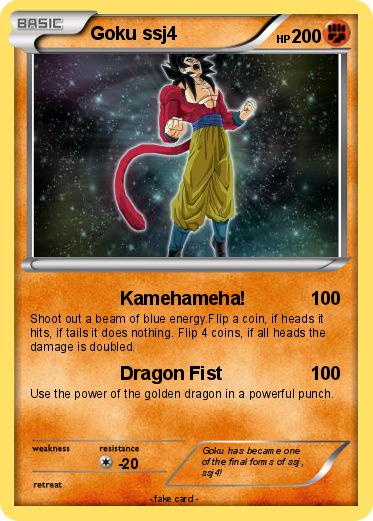 Pokemon Goku ssj4