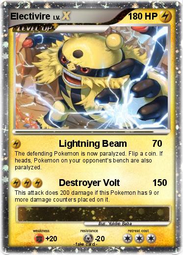 Pokemon Electivire