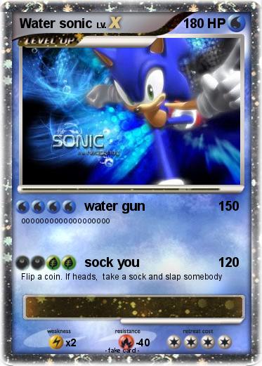 Pokemon Water sonic