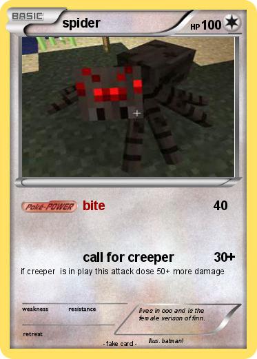 Pokemon spider