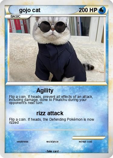 Pokemon gojo cat