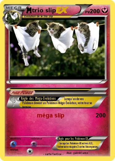 Pokemon trio slip