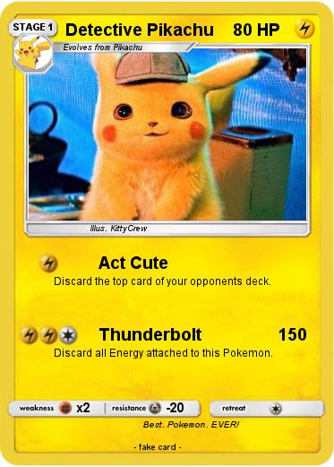 Pokemon Detective Pikachu