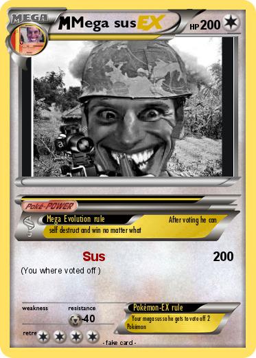 Pokemon Mega sus