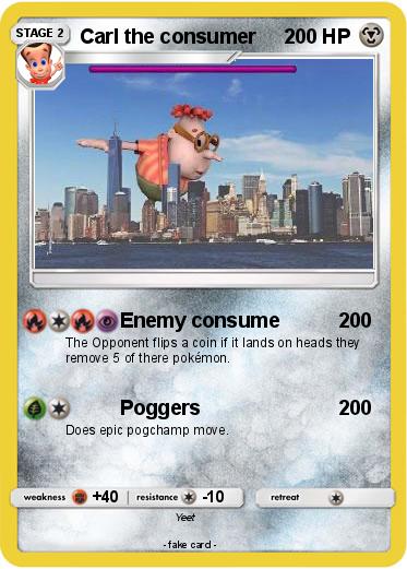 Pokemon Carl the consumer