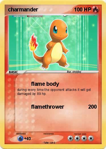 Pokemon charmander
