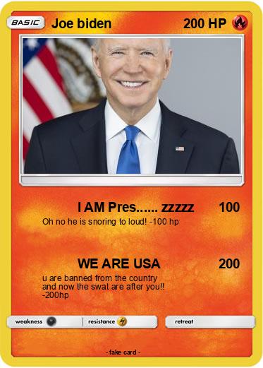 Pokemon Joe biden