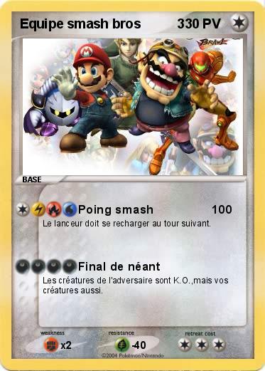 Pokemon Equipe smash bros          3  