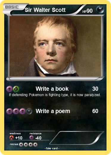 Pokemon Sir Walter Scott