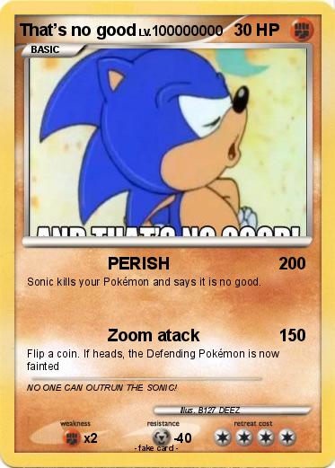 Pokemon That’s no good