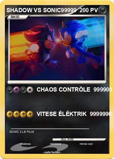 Pokemon SHADOW VS SONIC99999