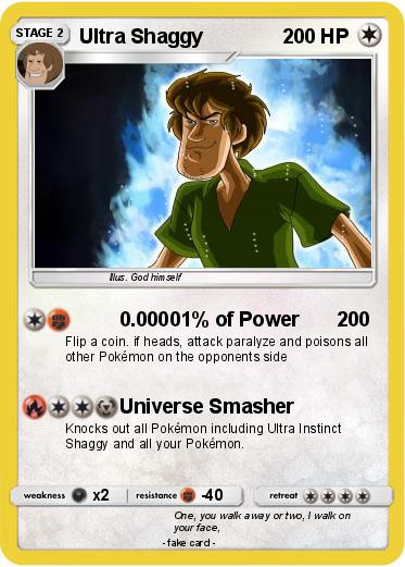 Pokemon Ultra Shaggy