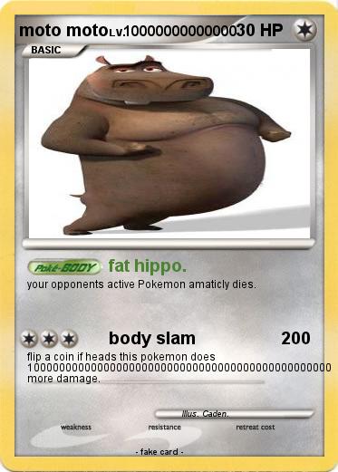 Pokemon moto moto