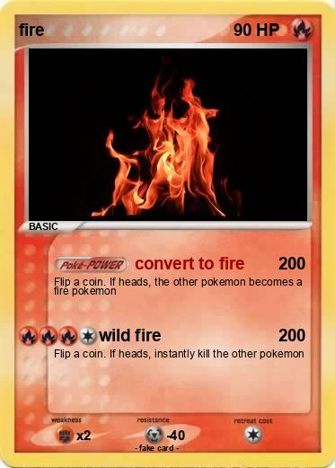 Pokemon fire