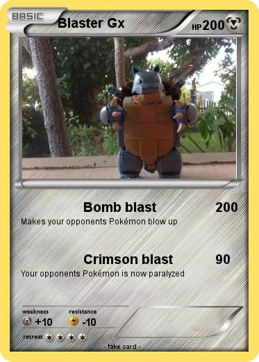 Pokemon Blaster Gx