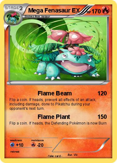 Pokemon Mega Fenasaur EX