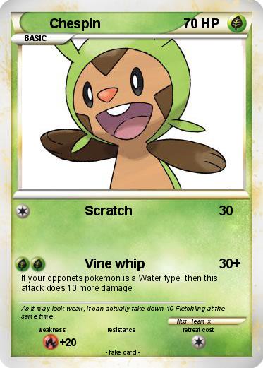 Pokemon Chespin