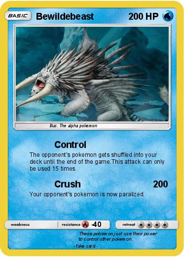 Pokemon Bewildebeast