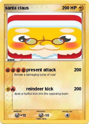 Pokemon santa claus