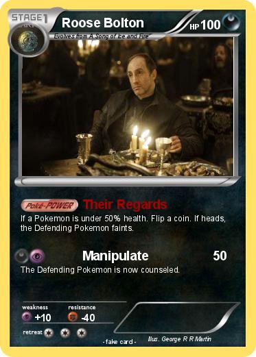 Pokemon Roose Bolton