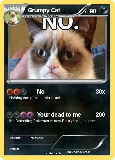 Pokemon Grumpy Cat