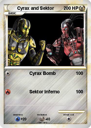 Pokemon Cyrax and Sektor