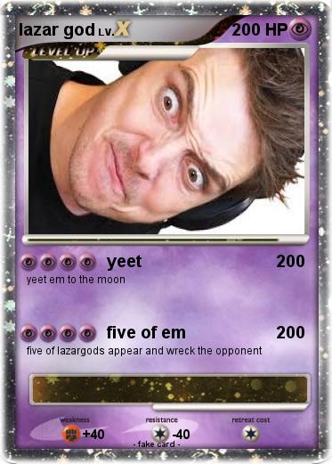 Pokemon lazar god