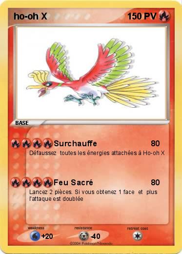 Pokemon ho-oh X