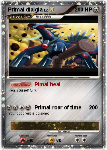 Pokemon Primal dialgia