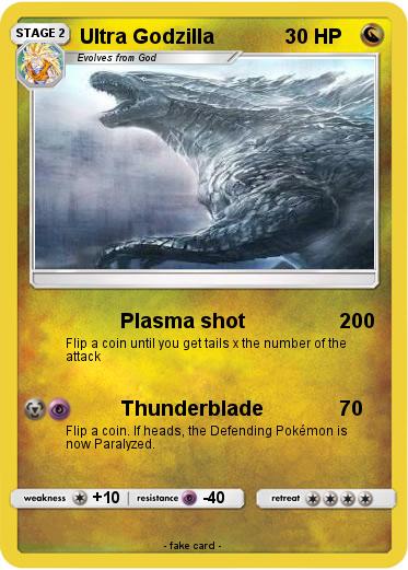 Pokemon Ultra Godzilla