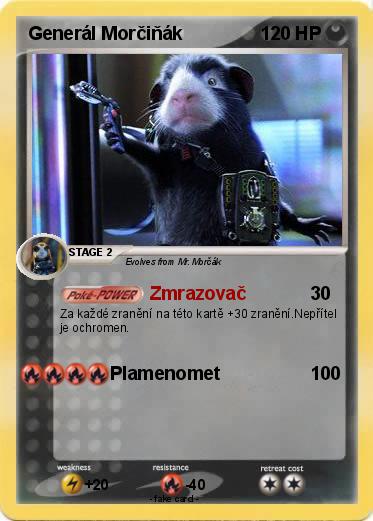 Pokemon Generál Morčiňák
