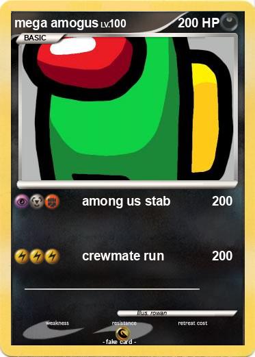 Pokemon mega amogus