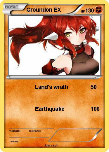 Pokemon Groundon EX