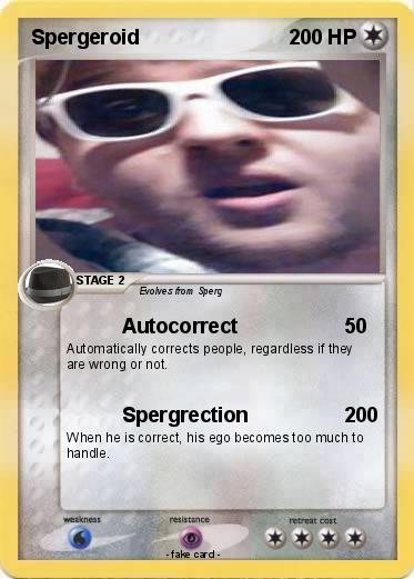 Pokemon Spergeroid