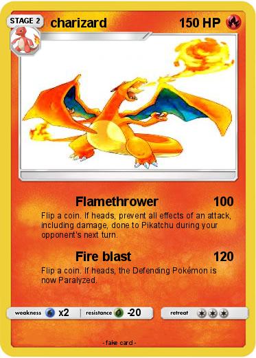 Pokemon charizard