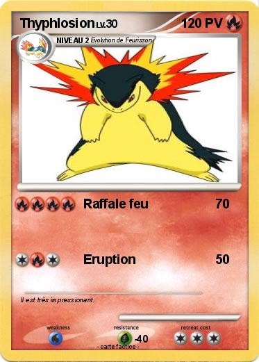Pokemon Thyphlosion