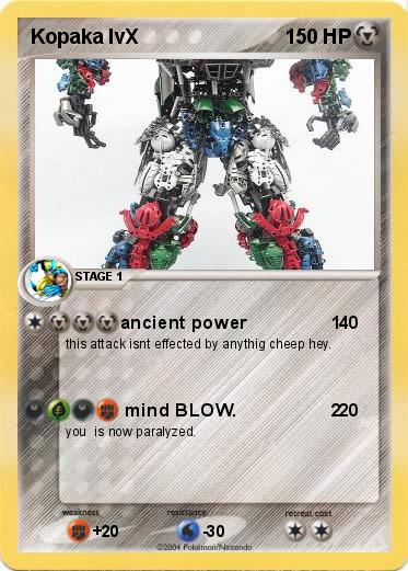 Pokemon Kopaka lvX