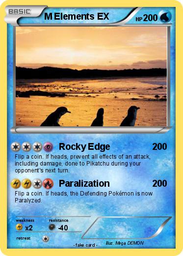Pokemon M Elements EX