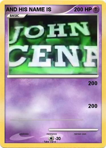 Pokemon AND HIS NAME IS