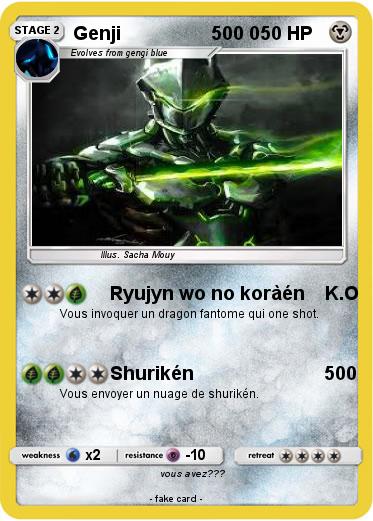 Pokemon Genji                  500 0