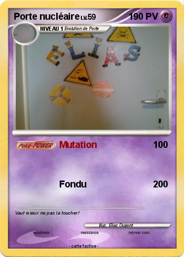 Pokemon Porte nucléaire