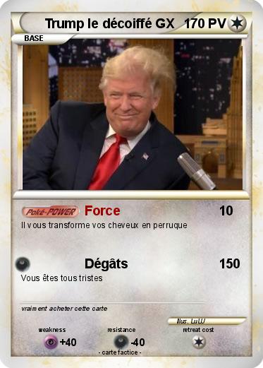 Pokemon Trump le décoiffé GX