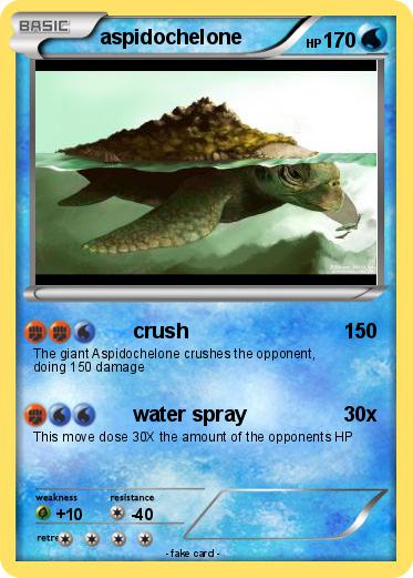 Pokemon aspidochelone