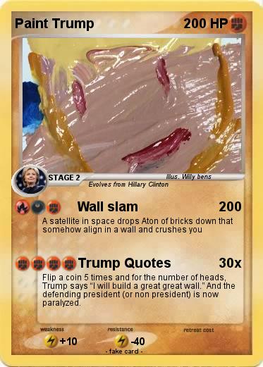 Pokemon Paint Trump