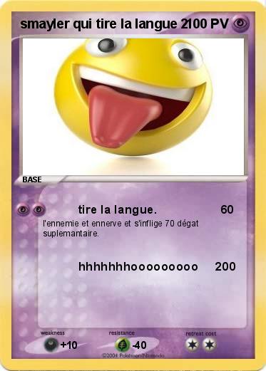 Pokemon smayler qui tire la langue 2