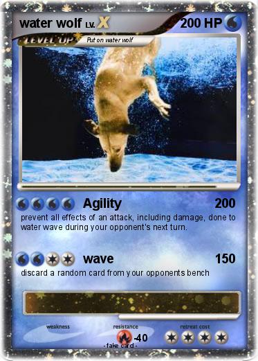 Pokemon water wolf