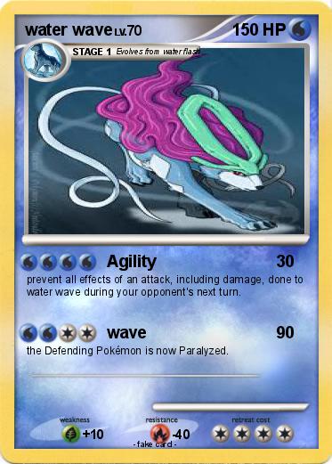 Pokemon water wave
