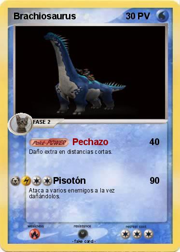Pokemon Brachiosaurus
