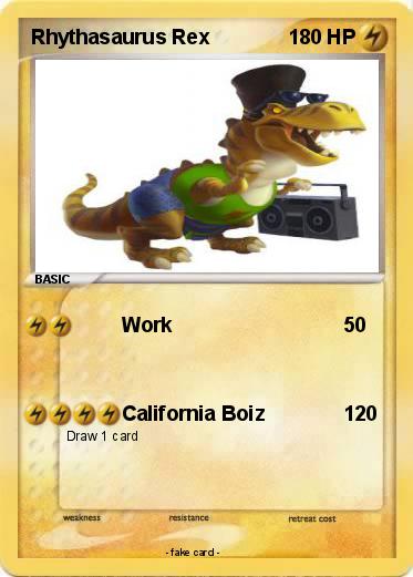 Pokemon Rhythasaurus Rex